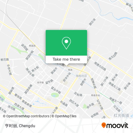 亨时丽 map