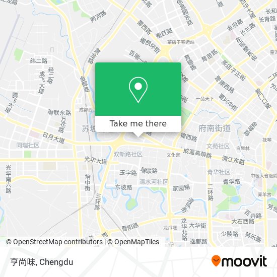 亨尚味 map