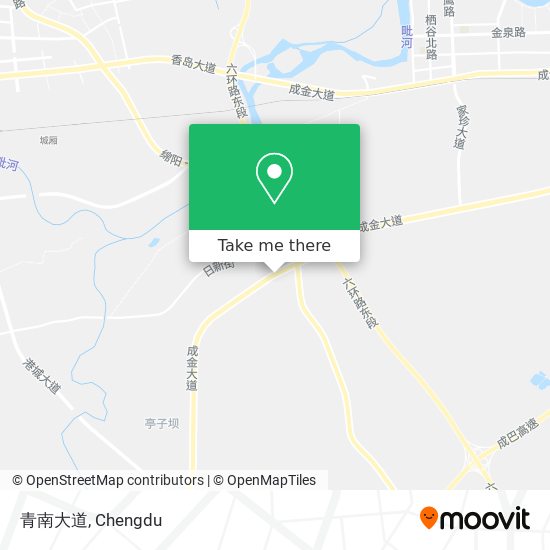 青南大道 map