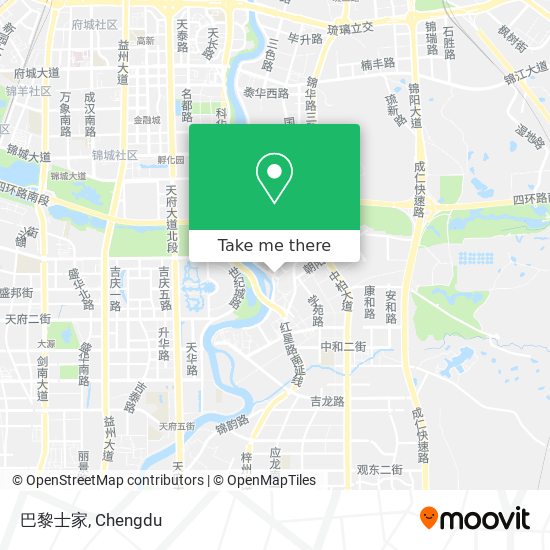 巴黎士家 map
