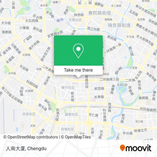 人南大厦 map