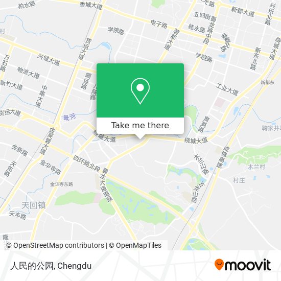 人民的公园 map