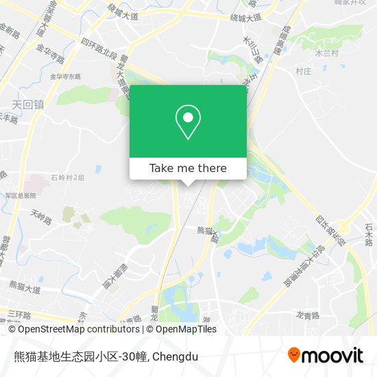 熊猫基地生态园小区-30幢 map