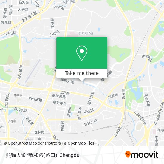 熊猫大道/致和路(路口) map