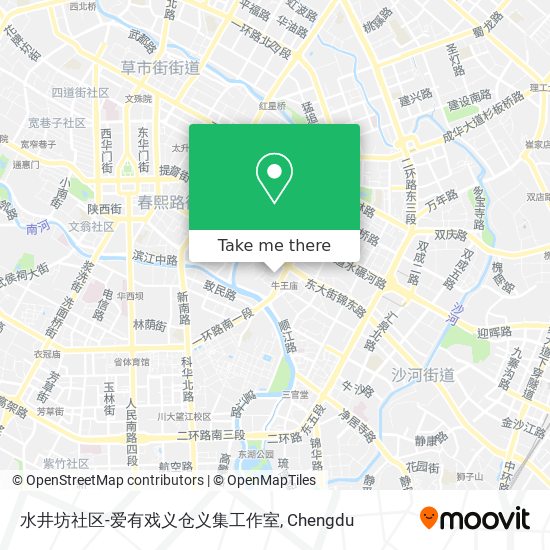 水井坊社区-爱有戏义仓义集工作室 map