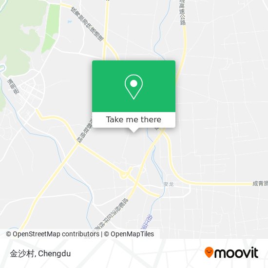 金沙村 map