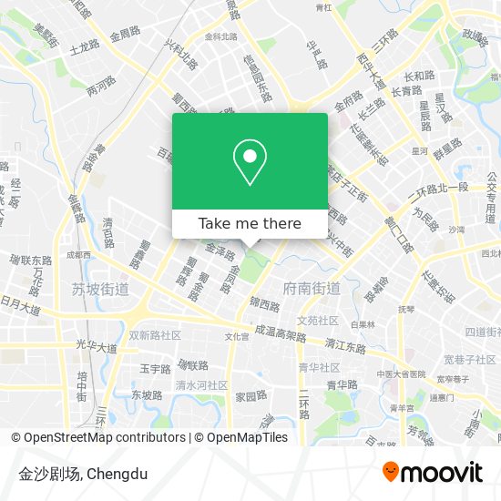 金沙剧场 map