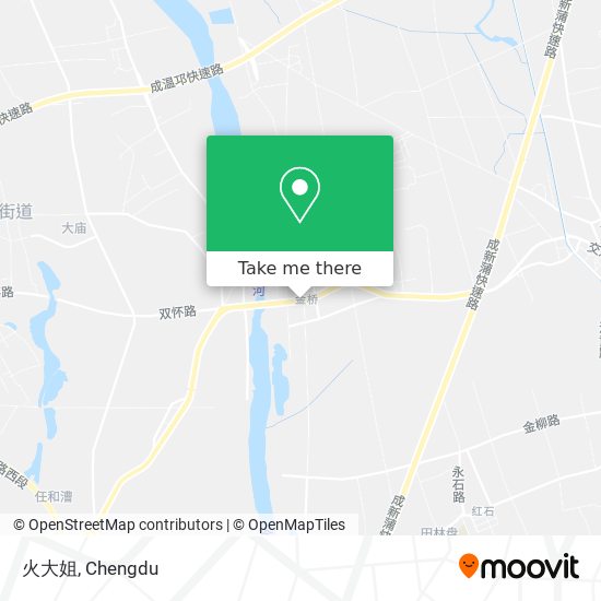 火大姐 map