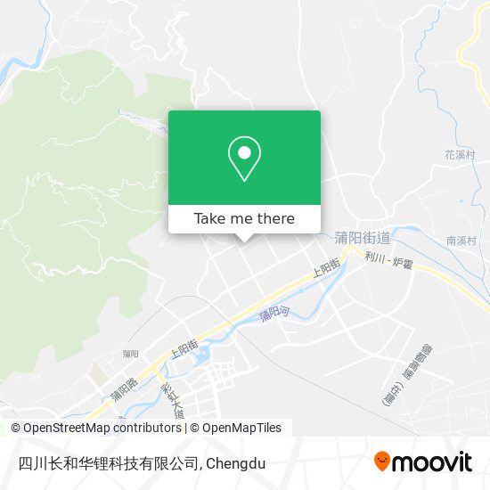 四川长和华锂科技有限公司 map