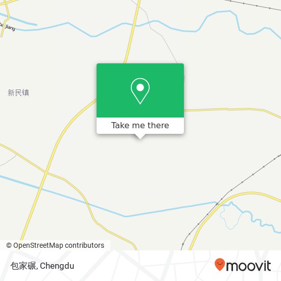 包家碾 map
