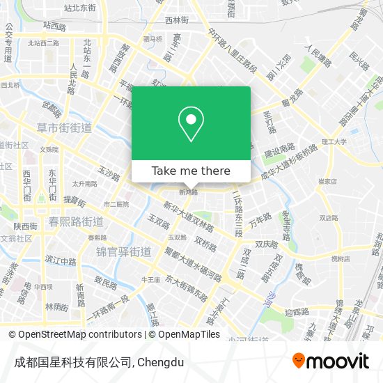 成都国星科技有限公司 map