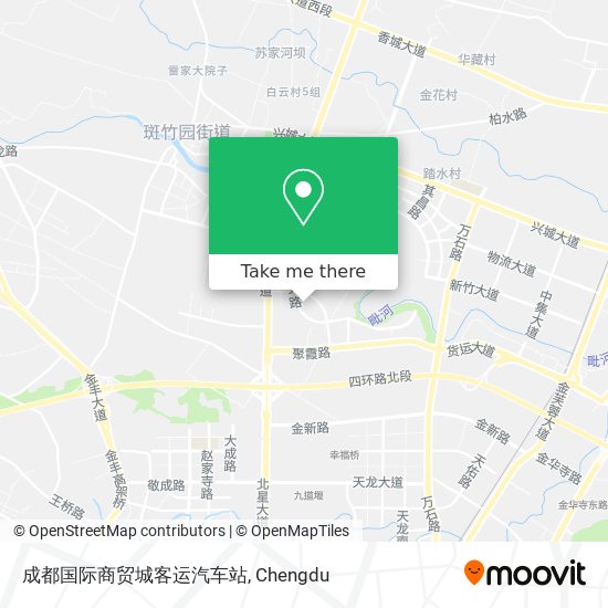 成都国际商贸城客运汽车站 map