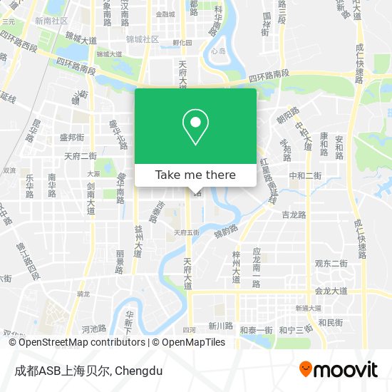 成都ASB上海贝尔 map