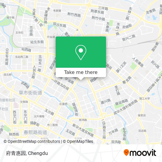 府青惠园 map