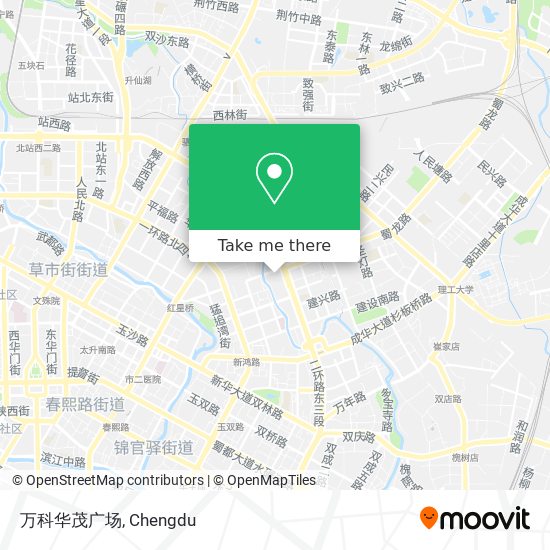 万科华茂广场 map
