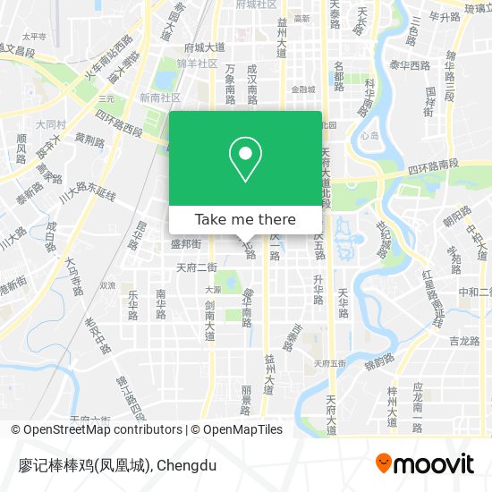 廖记棒棒鸡(凤凰城) map