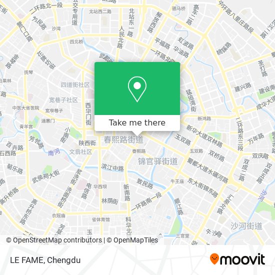 LE FAME map