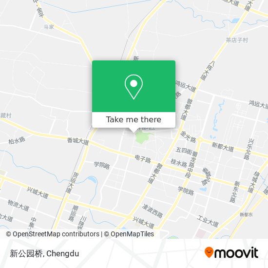 新公园桥 map