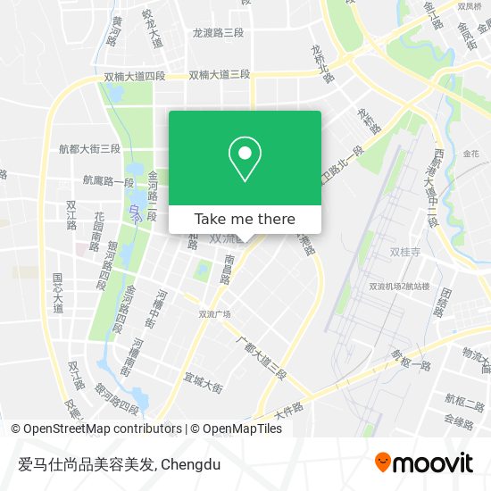 爱马仕尚品美容美发 map