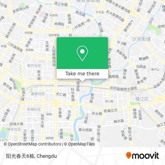阳光春天6栋 map