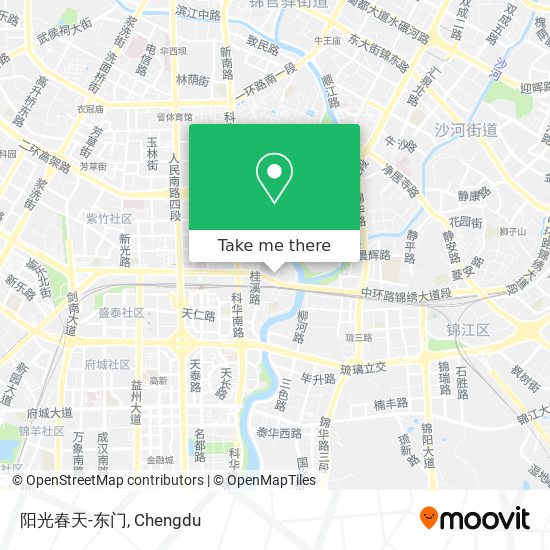 阳光春天-东门 map