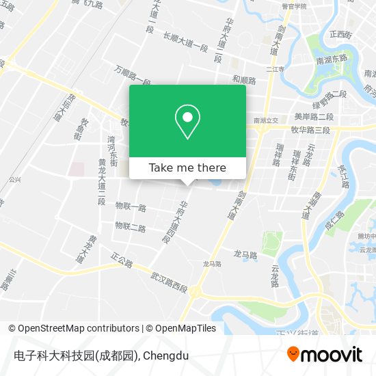 电子科大科技园(成都园) map