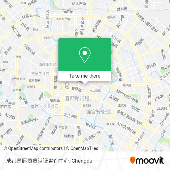 成都国际质量认证咨询中心 map