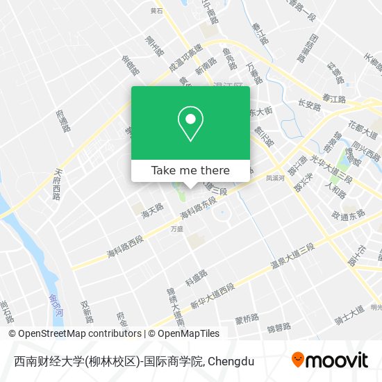 西南财经大学(柳林校区)-国际商学院 map