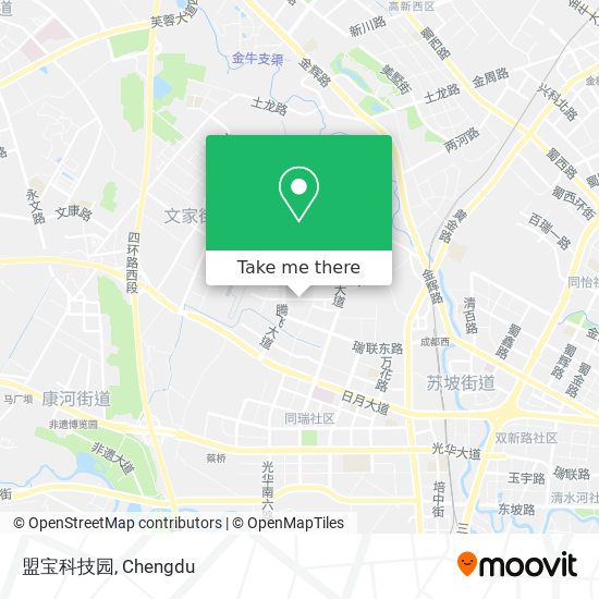 盟宝科技园 map