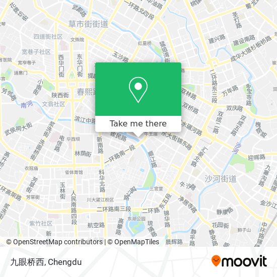 九眼桥西 map