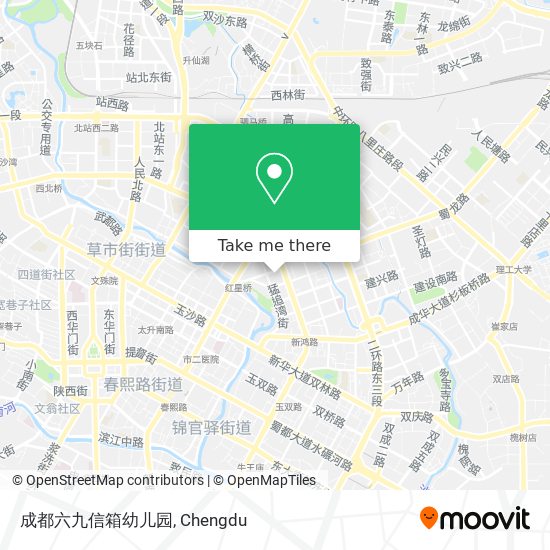 成都六九信箱幼儿园 map