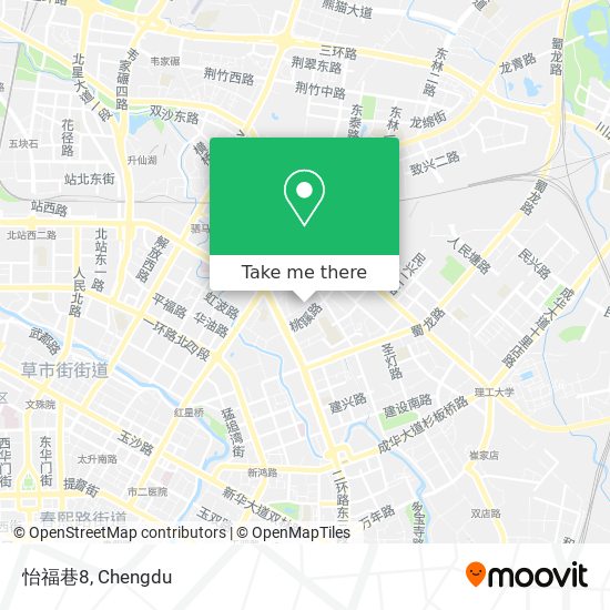 怡福巷8 map