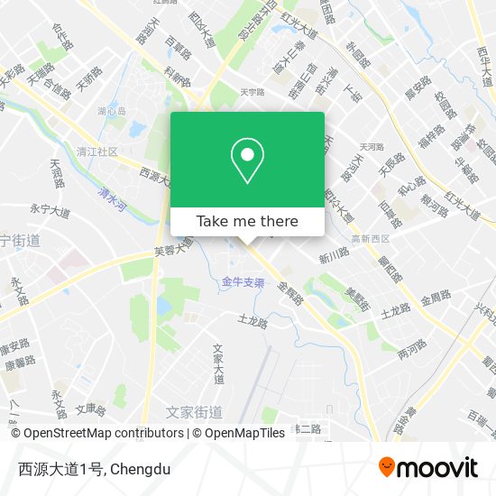 西源大道1号 map