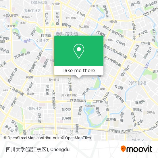 四川大学(望江校区) map
