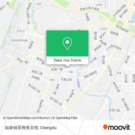 如家锦至商务宾馆 map