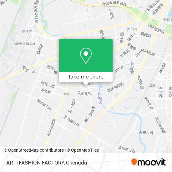 ART+FASHION FACTORY map