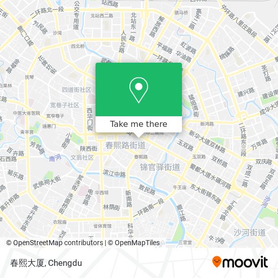 春熙大厦 map