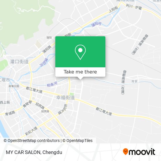 MY CAR SALON map