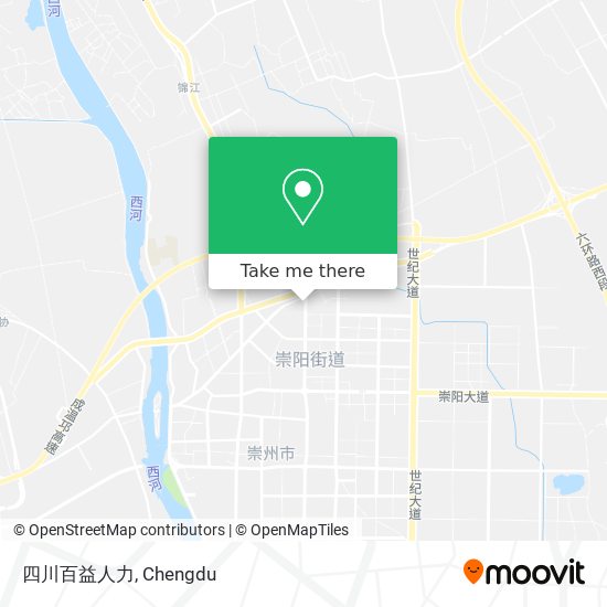 四川百益人力 map