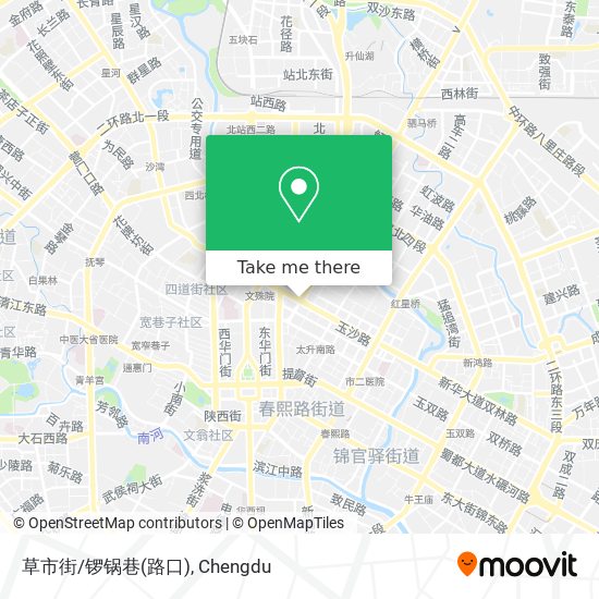 草市街/锣锅巷(路口) map