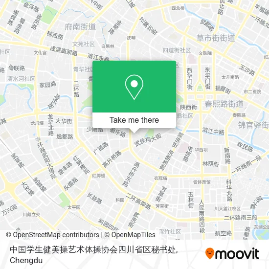中国学生健美操艺术体操协会四川省区秘书处 map