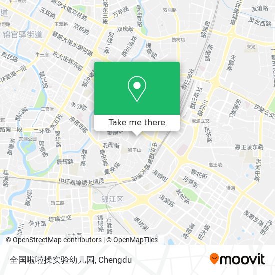 全国啦啦操实验幼儿园 map