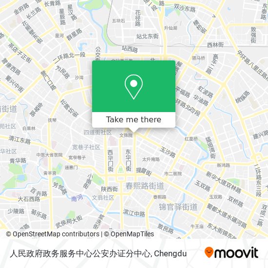 人民政府政务服务中心公安办证分中心 map