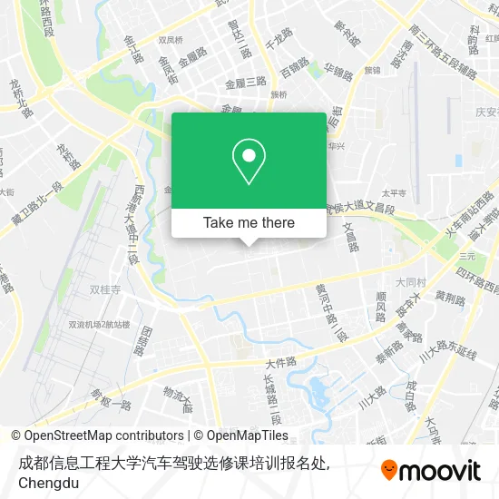 成都信息工程大学汽车驾驶选修课培训报名处 map