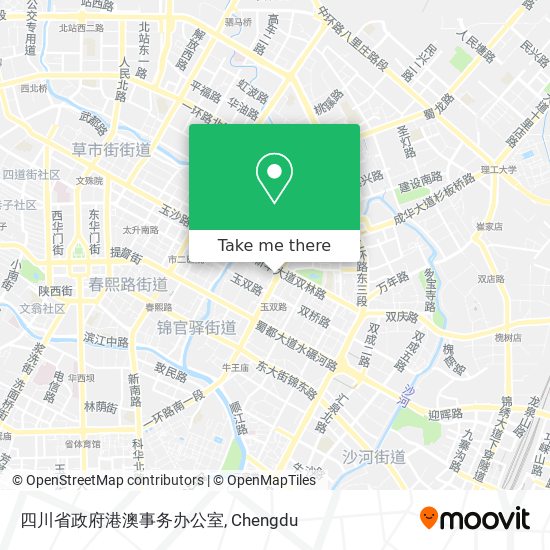 四川省政府港澳事务办公室 map