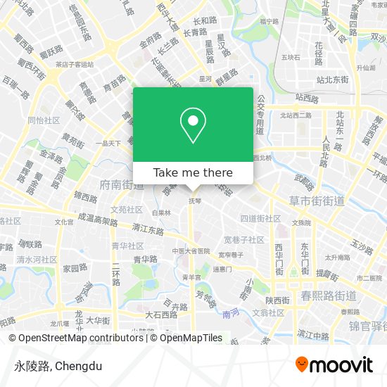 永陵路 map