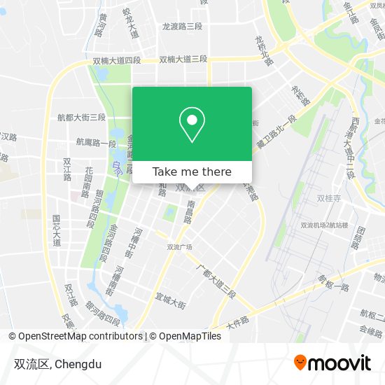 双流区 map