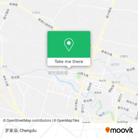 罗家庙 map