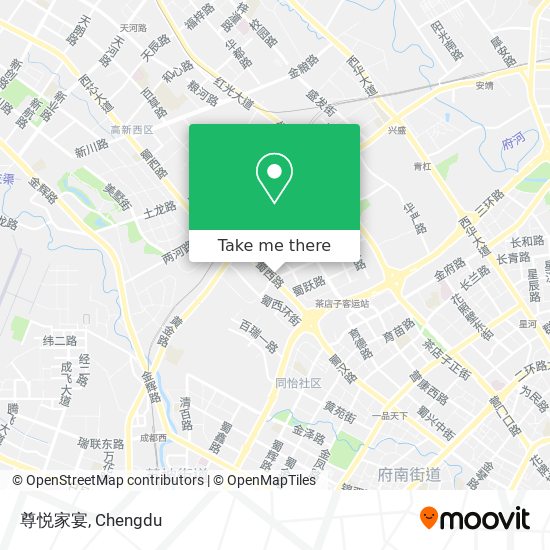 尊悦家宴 map