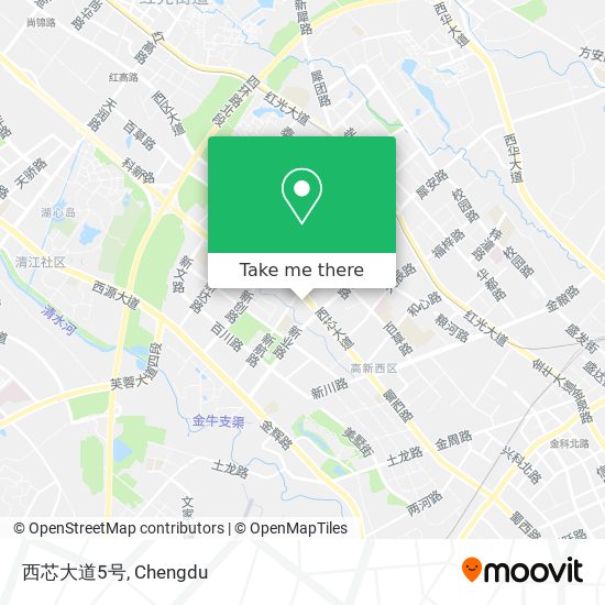 西芯大道5号 map